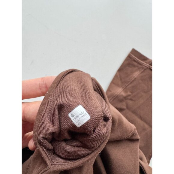 LULULEMON Align Pockets 25" Java Brown High Rise Cropped Leggings, Size 4 - Picture 13 of 14
